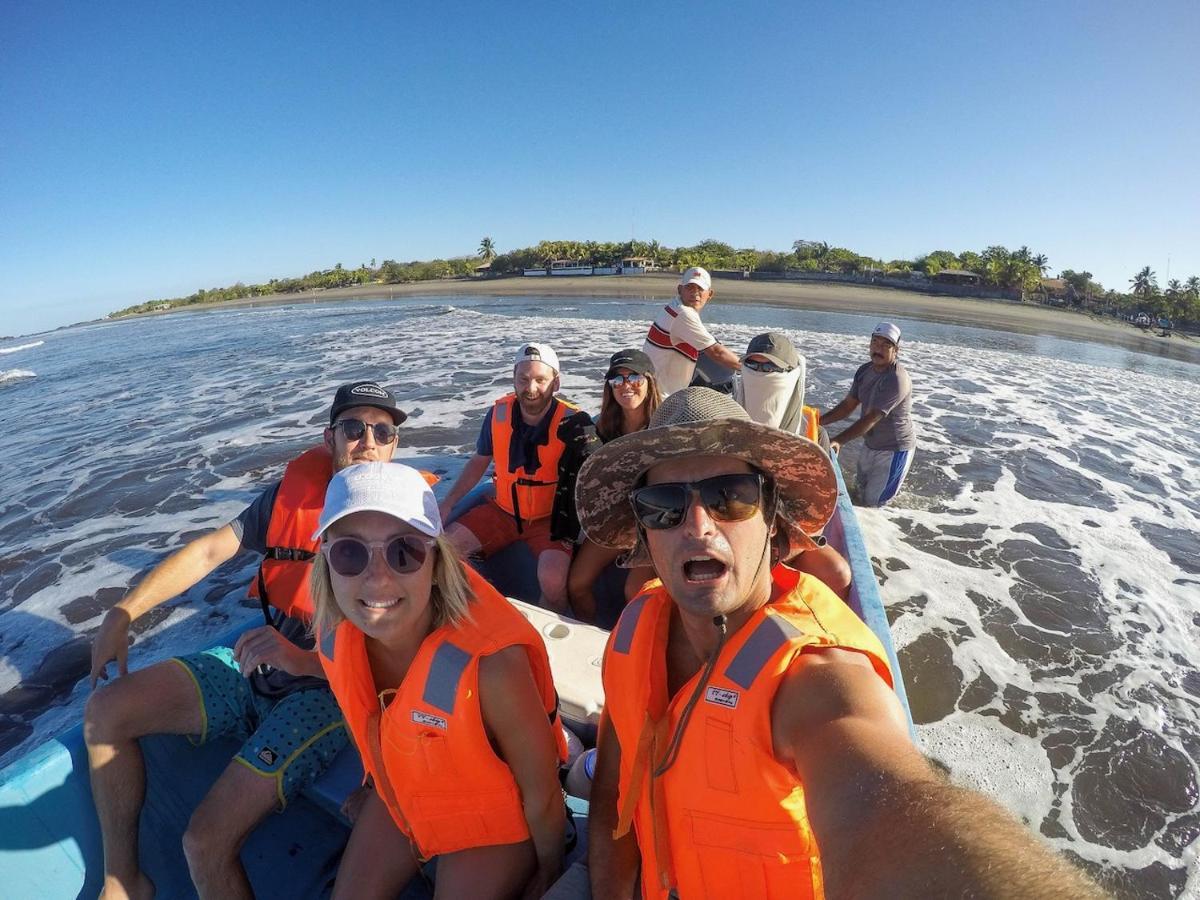 Solid Surf Camp Hostel Nicaragua Transito Екстер'єр фото